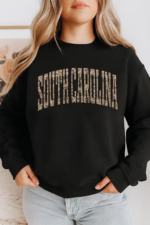 Camo “South Carolina” Sweatshirt
