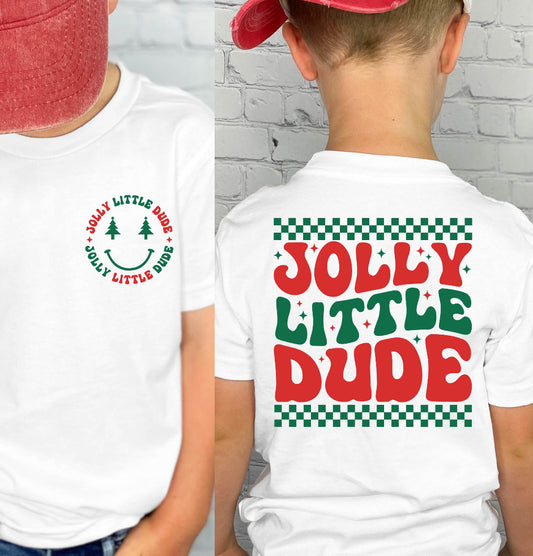 Jolly Little Dude Christmas Tee