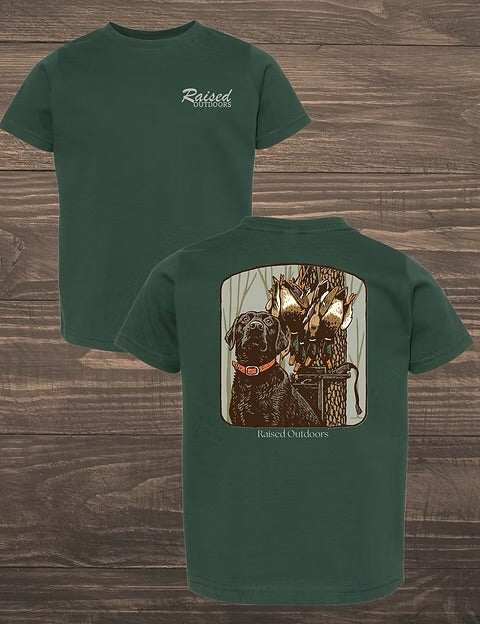 Raised Outdoors Duck Hunt Lab Tee