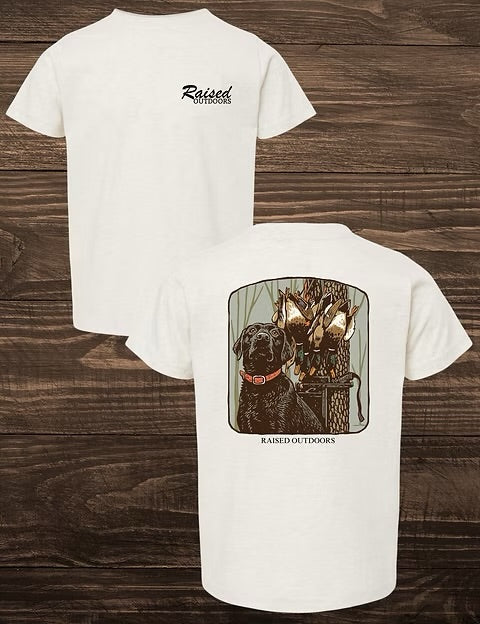 Raised Outdoors Duck Hunt Lab Tee